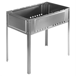 Мангал с ребрами жесткости 500 х 300 х 500 мм, Camping Palisad 18809