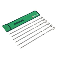 Шампуры с чехлом 45 см, 6 шт, Camping Palisad 18819