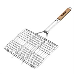 Решетка-гриль 220 х 340 мм, хромированная Sparta 18828