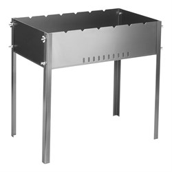 Мангал на барашках 500 х 305 х 500 мм, сталь 1.2 мм, Camping Palisad 18840