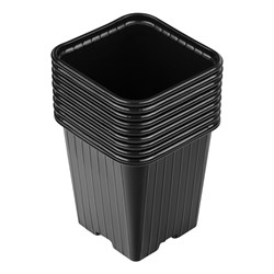 Горшочек для рассады, 90 х 90 х 95 мм, полистирол, 10 шт, 18875