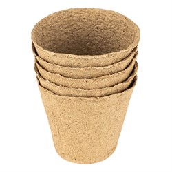Горшочек для рассады, 110 х 100 мм, торфяной, 5 шт, 18882