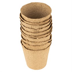 Горшочек для рассады, 110 х 100 мм, торфяной, 10 шт, 18883