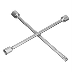 Ключ-крест баллонный, 17 х 19 х 21 мм, под квадрат 1/2, толщина 14 мм Сибртех 14968