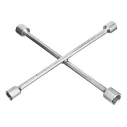 Ключ-крест баллонный, 17 х 19 х 21 х 22 мм, толщина 14 мм Сибртех 14970