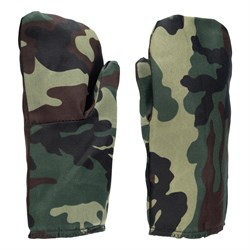 Рукавицы зимние, защита от пониж температур и мех воздействий, утеплитель ватин, камуфляж Сибртех 18930