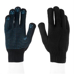 Перчатки трикотажные, акрил, с ПВХ точкой, 7 класс Сибртех 18977