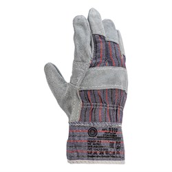 Перчатки спилковые комбинированные, 18978