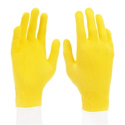 Перчатки Нейлон, 13 класс, цвет лимон, L 18987