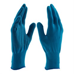 Перчатки Нейлон, ПВХ точка, 13 класс, цвет ультрамарин, XL 18998