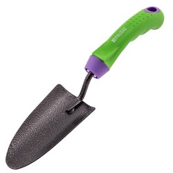 Совок посадочный узкий, 65 х 300 мм, стальной, обрезиненная эргономичная рукоятка, Era, Palisad 19058