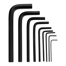 Набор ключей имбусовых HEX, 1.5-10 мм, CrV, 9 шт Matrix 14987