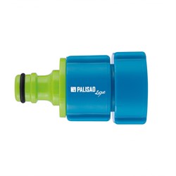 Адаптер пластмассовый, 1/2-3/4-1, внутренняя резьба, Luxe Palisad 19260