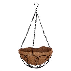 Подвесное кашпо, 25 см, с кокосовой корзиной Palisad 19294