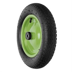 Колесо пневматическое 3.00-8, длина оси 90 мм, внутренний подшипник D 16 мм Сибртех 19305