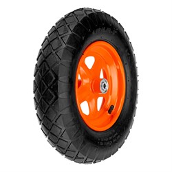 Колесо пневматическое «Звезда» 4.80/4.00-8 D380 мм, внутренний диаметр подшипника 12 мм, длина оси 80 мм Palisad 19314