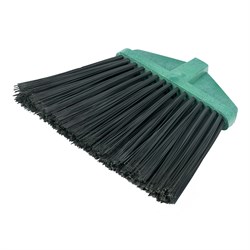 Метла полипропиленовая, 345 х 200 мм, веерная распушенная, без черенка, Сибртех 19406