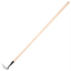 Мотыга, нержавеющая сталь, 150 х 90 х 1300 мм, деревянный черенок, Сибртех 19410