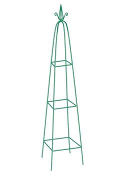 Пирамида садовая декоративная для вьющихся растений, 198 х 33 см, пирамида Palisad 19479