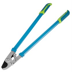 Сучкорез прямого реза, 750 мм, двухрычажный механизм, двухкомпонентные рукоятки, LUXE Palisad 19526