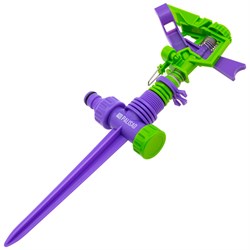 Разбрызгиватель, АБС-пластик, импульсный, с регулировкой угла горизонт распыления до 26 м Palisad 19532