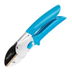 Секатор с наковальней, 205 мм, усиленный, рукоятки в ПВХ-оболочке, Luxe, Palisad 19557