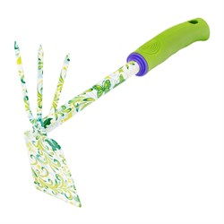 Мотыжка комбинированная, 65 х 310 мм, стальная, пластиковая рукоятка, Flower Green, Palisad 19580
