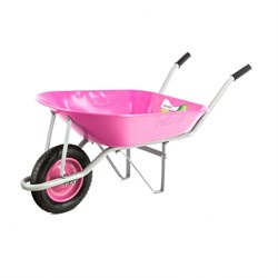 Тачка садовая, грузоподъемность 160 кг, объем 78 л Pink Line Palisad 19607