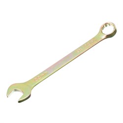 Ключ комбинированный, 22 мм, желтый цинк Сибртех 15030