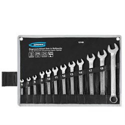 Набор ключей комбинированных 6-22 мм, 12 шт, CrV, холодный штамп Gross 15112