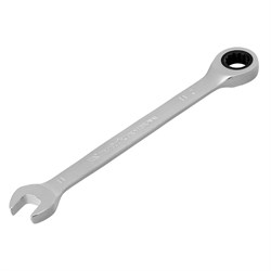 Ключ комбинированный трещоточный, 11 мм, CrV, зеркальный хром Matrix Professional 15144