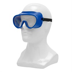 Очки защитные закрытого типа с прямой вентиляцией, поликарбонат Сибртех 14516