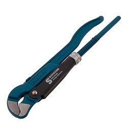 Ключ трубный рычажный, №0, 0.5, цельнокованый, CrV, тип "S" Gross 15328