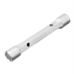 Ключ трубчатый торцевой усиленный, 17х19 мм, CrV Stels 15387