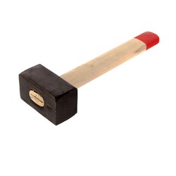 Кувалда, 4000 г, кованая головка, деревянная рукоятка 380 мм Сибртех 15402