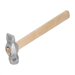 Молоток слесарный, 800 г, круглый боек, деревянная рукоятка 15450