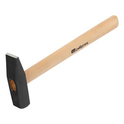 Молоток слесарный 800 г, квадратный боек, деревянная рукоятка Сибртех 15456