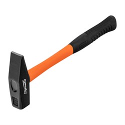 Молоток слесарный, 600 г, фибергласовая обрезиненная рукоятка Sparta 15476