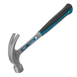 Молоток-гвоздодер, 570 г, цельнокованый, трехкомпонентная рукоятка Gross 15493