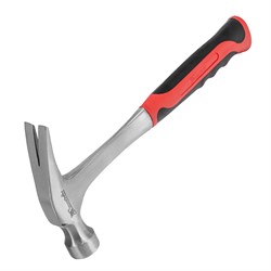 Молоток-гвоздодер, 570 г, цельнометаллический, двухкомпонентная рукоятка Matrix 15494