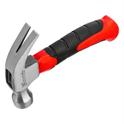 Молоток-гвоздодер мини, фибергласовая двухкомпонентная рукоятка, 250 г Matrix 15500