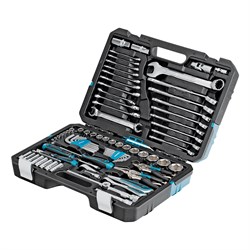 Набор инструментов, 1/4", 1/2", CrV, 120 зубьев, 78 предметов Gross 15562