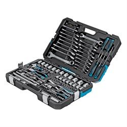 Набор инструментов, 1/4", 1/2", CrV, 120 зубьев, 101 предмет Gross 15563