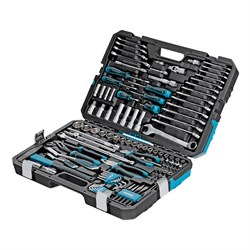 Набор инструментов, 1/4", 1/2", CrV, 120 зубьев, 115 предметов Gross 15564