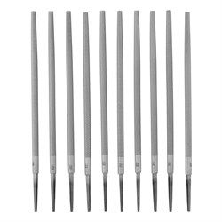 Напильник, 250 мм, №2, круглый, сталь У13А Сибртех 15618