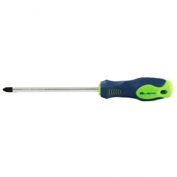 Отвертка, PZ3 х 150 мм, CrV, двухкомпонентная рукоятка Сибртех 15748