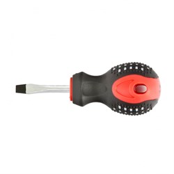 Отвертка Fusion, SL5 х 38 мм, CrV, трехкомпонентная рукоятка "Anti slip" Matrix 15756