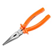 Длинногубцы прямые Classic, 180 мм, шлифованные, пластмассовые рукоятки Sparta 16077