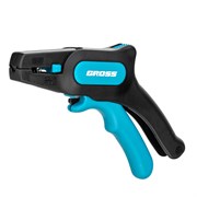 Щипцы для зачистки электропроводов 0.2-6 мм2 (10-24 AWG) лезвие: нержавеющая сталь Gross 16099