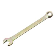 Ключ комбинированный, 10 мм, желтый цинк Сибртех 16150